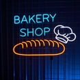thumbnail image 3 of Glowneon Bakery Shop Neon Sign, Bakery Shop Sign, Light Sign Decor, 3 of 4