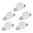 thumbnail image 1 of Oubit Pneumatic Valve Fitting,5Pcs Pneumatic Valve Fitting Pneumatic Connector Pneumatic Control Valve Connector Top-Notch Performance, 1 of 9