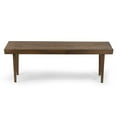 thumbnail image 4 of Baird Slatted Wooden Bench, 4 of 7