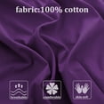 thumbnail image 6 of Unique Bargains 300TC Cotton Body Pillow Cover Case, 21" x 55", 6 of 8