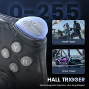 Wireless Mobile Gaming Controller for Android & iPhone 15/16, Switch, PC, phone game controller with Hall Joystick and Trigger ,Support Xbox Game Pass, PlayStation, Steam Link, Cloud Gaming