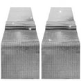 thumbnail image 1 of yingyy 2 Pieces Polyester Table Runner Decorative Dining Table Flag Decor Black Silver, 1 of 6