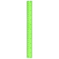 thumbnail image 2 of Horplkj Centimeter Inch Scale Ruler, Dual Scale Plastic 30cm Ruler, Clear Straight Edge Measuring Tool for Office Home Drafting, 2 of 5