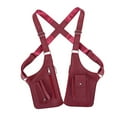 thumbnail image 5 of Yunhgft Underarm Shoulder Bag Concealed Pack Utility Pouch for Hiking Party Role Playing Red, 5 of 9