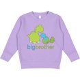 thumbnail image 2 of Inktastic Happy Dinosaur New Big Brother Toddler Sweatshirt, 2 of 4