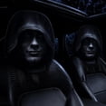 thumbnail image 5 of MMJ Car Seat Covers Funny Print Headrest Protector Set of 2 Universal Auto Accessory 14.17x6.69in, 5 of 7