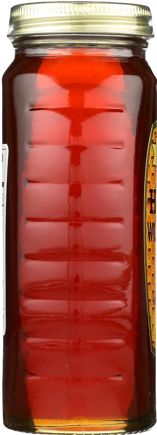 Pack of 12, Gunters Pure Honey Wildflower, 16 oz