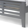 thumbnail image 3 of Baxton Studio Sedona Modern Classic Mission Style Wood Platform Bed, Twin, Multiple Finishes, 3 of 6