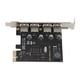 thumbnail image 4 of Tarjeta de expansión PCI-E USB 3.0 de 4 puertos Adaptador PCI Express PCIe HUB Controlador USB 3.0 de 4 puertos, 4 of 4