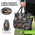 thumbnail image 2 of Garden Tool Bag,Pioneer Flower Floral Print Pattern Garden Tool Organizer,Garden Gifts,Waterproof Multi-Pocket Garden Tool Storage 11.8x5.5x11.4 Inch(Tools NOT Included), 2 of 6
