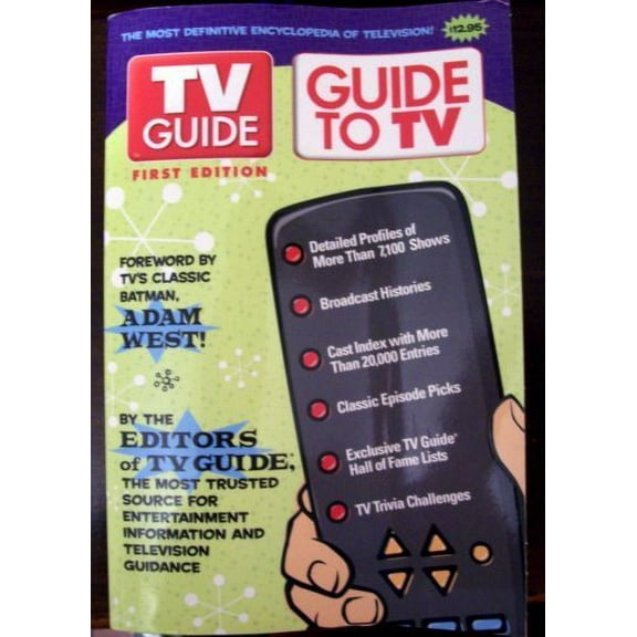 Pre-Owned Tv Guide Guide to Tv Paperback