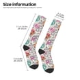 thumbnail image 5 of Balery Skull And Flowers Fun Novelty Socks Men'S Women'S Crew Socks Funny Crazy Novelty Socks Quirky And Cool Socks, 5 of 9
