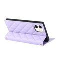 thumbnail image 6 of Nalacover Crossbody Wallet Phone Case for iPhone 12 / iPhone 12 Pro,Premium PU Leather Magnetic Closure Flip Stand Card Holder Zipper Pocket Purse Phone Case with Shoulder Strap,Purple, 6 of 11