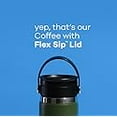 thumbnail image 4 of Hydro Flask Wide Mouth with Flex Sip Lid - Insulated 12 Oz Water Bottle Travel Cup Coffee Mug - White, 4 of 4