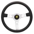 thumbnail image 4 of 14 Pouces/350mm pour Momo Prototipo Style Pu Cuir Sport Volant - Volants & Klaxons, 4 of 4