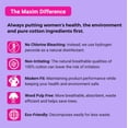 thumbnail image 3 of Maxim Hygiene Natural Silver Maxion Technology Ultra Thin Panty Liner, Lite 24 ea, 3 of 8