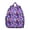 Purple-11, variant on Sacred Awakening Students Backpack - Meditation and Mindfulness Art with Cosmic Spiritual Balance and Harmony Pattern, Lightweight Durable School Bag