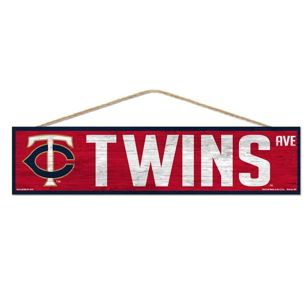 Minnesota Twins Signent 4x17 Conception Avenue du Bois