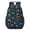 Monster Cartoon Truck, variant on Monster Cartoon Truck Black Pattern 17" School Backpacks for Teens,Waterproof Oxford Fabric,S-Shape Padded Straps for School,Travel,Hiking,Camping