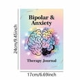 thumbnail image 3 of Mental Health & Anxiety Journal,Mood Tracker Journal for Mindfulness,Self Care & Stress Relief,Guided CBT Journal with Mental Health Coloring Book Pages,200Pages，9.45"×6.69",1PC, 3 of 9