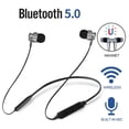 thumbnail image 3 of Auriculares Inalámbricos Bluetooth Bluetooth 5.0 Auriculares de Atracción Magnética Cuello Auriculares Inalámbricos Auriculares Deportivos Estéreo Auriculares con Micrófono Auriculares Inalámbricos Bl, 3 of 9