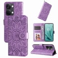 thumbnail image 5 of Funda tipo cartera GANGXUN para OnePlus Nord 3 , diseño girasol, cuero PU, soporte, cierre magnético, tarjetero, 5 of 5