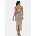 thumbnail image 2 of Madden NYC Women’s Cotton Crochet Tank Top and Midi Skirt Set, 2-Piece, Sizes XS-XXL, 2 of 4