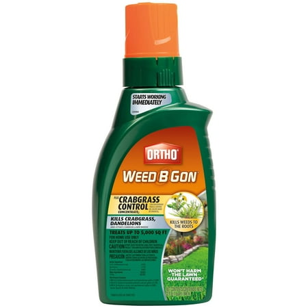 - Ortho Weed B Gon MAX Plus Crabgrass Control Weed Killer for Lawns Concentrate, 32oz.