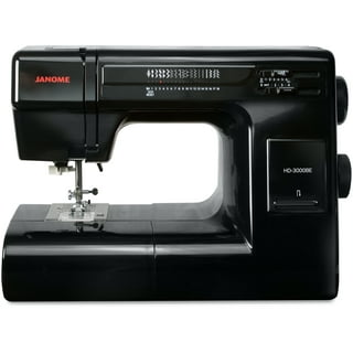 Janome Industrial-Grade Aluminum-Body HD1000 Black Edition Sewing Machine  with 14 Stitches, 4-Step Buttonhol, and Accessories 