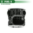 thumbnail image 5 of 2 Pcs Car Bumper Reverse Parking Assist Sensor for Toyota Sequoia 2015-2019 Plastic No.893410R040A0, 5 of 6