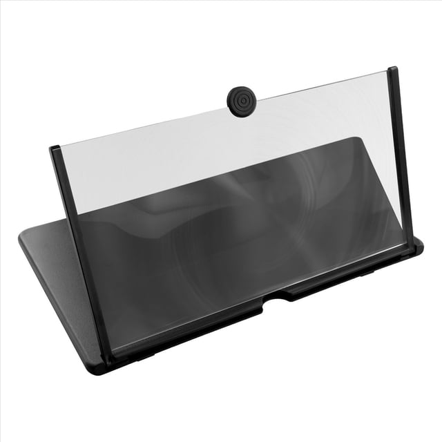Lupa de Pantalla de 16 Pulgadas Amplificador de Pantalla de Teléfono Celular Amplificador de Teléfono Celular Extraíble Soporte para Teléfono Celular Lupa de Pantalla A