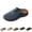 Navy, variant on Women's Cutout Slip-On Mule Sandals Breathable Closed Toe Wedge Casual Footwear Pink 38