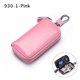 thumbnail image 5 of Bolsa portallaves de cuero genuino con 2 ranuras para tarjetas, 6 ganchos y 1 tarjeta de acceso, funda para llaves, cartera para llaves de coche para hombres y mujeres JM, 5 of 5