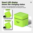 thumbnail image 6 of Rechargeable AA Batteries Lithium with Charger,12 Pack 1.5V 3000mWh Double A Rechargeable Battery,Long Lasting Pilas Recargables AA Battery with 12 Bay Charging Storage Box for 1.5V Li-on AA Battery, 6 of 9