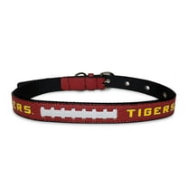 Pets First NCAA College LSU Tigers PREMIUM SPORTY DOG COLLAR, LIMITED EDITION, Best & Toughest Heavy-Duty Dog Collar, Medium