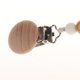 thumbnail image 3 of Correa de Chupete de para Limpieza y Organización de Chupete para Bebés Púrpura Hugo Cadena de chupete de madera, 3 of 10