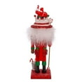 thumbnail image 3 of Kurt Adler 10" Hollywood Nutcrackers African American Santa, 3 of 6
