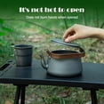 thumbnail image 4 of 1100ML Outdoor Kettle - Large Capacity Camping & Picnic Portable Aluminum Tea Maker Wild Tea Pot & Coffee Maker, 4 of 8