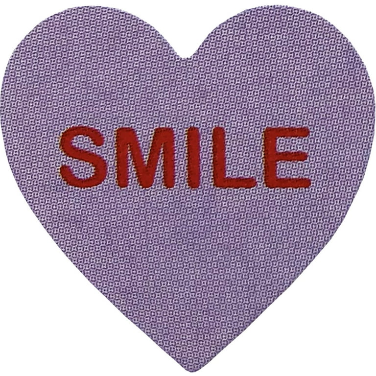 Valentine Candy Heart Stickers with 8 Different Sayings, 500 Valentine  Stickers, 1.25 Inch Valentine Heart Stickers