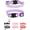 Purple, variant on Breakaway Cat Collars with Bell,Adjustable Safe Kitten Collar,Cat Collars for Girl Cats with Rhinestone Soft Velvet