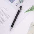 thumbnail image 4 of YIMWNYI Aluminum Rod Click Pen with Touchscreen Tip, 10-Pack, 0.5mm Writing, Metal Body, Smooth Ink, Ideal for Office, Business, and Personal Use – 10ml, 4 of 4