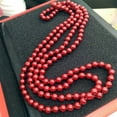 thumbnail image 4 of EIMELI Perle Perle Collier Esthétique Multicouche Collier Choker Bureau Pull Bijoux, 4 of 10