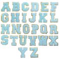 thumbnail image 1 of YSNOOWE 26Ud Parches Bordados Para Ropa Azul Decorativos Multifuncionales Para Reparar Y Personalizar, 1 of 6