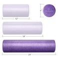 thumbnail image 5 of Philosophy Gym 24" High-Density Foam Roller for Exercise, Massage, Muscle Recovery - Round Purple, 5 of 6