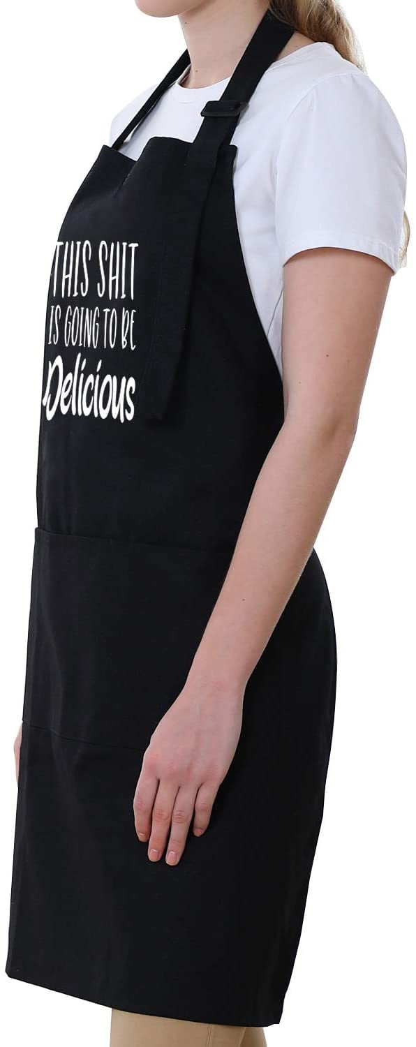Women with 3 Pockets Mothers Day Gifts for Mom Wi TGOOD Funny Aprons for Men 