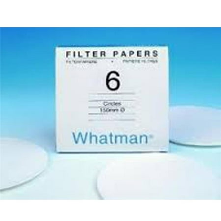 GE Healthcare 1006-090 90 mm dia. Cellulose Filter Circle Papers, Grade 6 - 100 per Pack