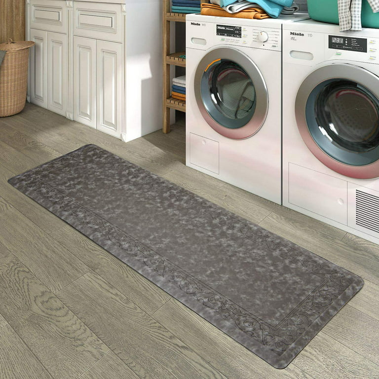 4/5 Inch Thick Anti Fatigue Mat Kitchen Rugs ,Stain Resistant, Black, –  Modern Rugs and Decor