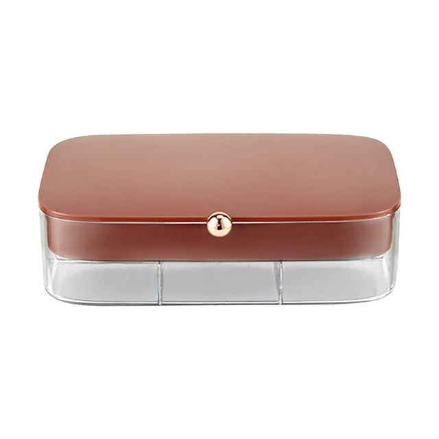 Caja de almacenamiento de joyas de múltiples capas Caja de clasificación de anillos de pulsera de gran capacidad con múltiples compartimentos Wmkox8yii qwyer584