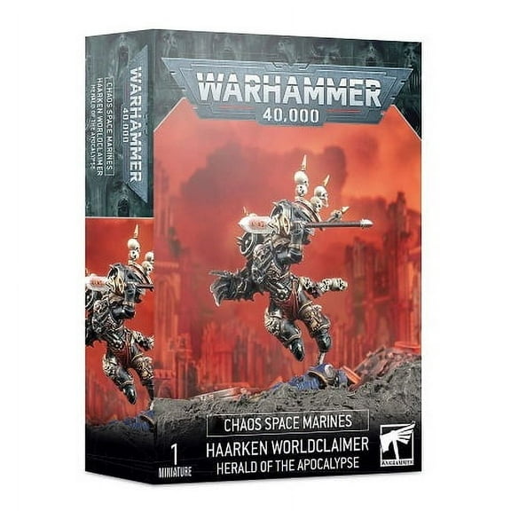 Warhammer 40K: Chaos Space Marines - Haarken Worldclaimer, Herald of the Apocalypse