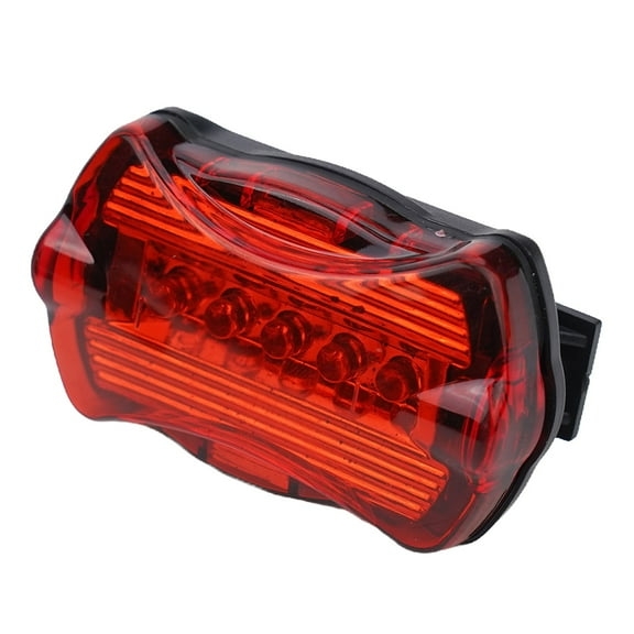 Waterproof Bike Bicycle Cycling 5 LED Night Safety Flashing Rear Tail Light Lamp Controlled LED Flashlight Wide Light Beam